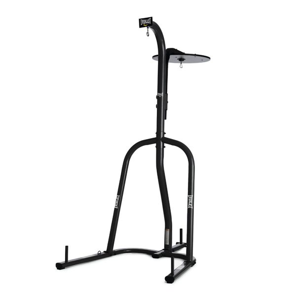 Everlast 2 Station Dual Powder Coated Steel Heavy and Speed Bag Stand (Open Box)💝 Last Day For Clearance