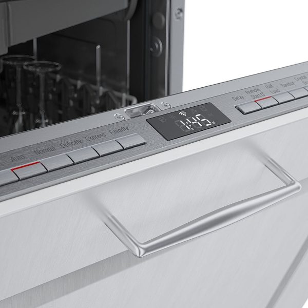 Bosch - 800 Series 24" Top Control Smart Built-In Dishwasher with 3rd Rack and 42 dBA - Custom Panel Ready - Image 13