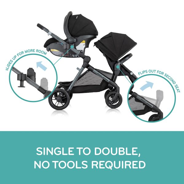 Evenflo Modular Travel LiteMax Anti Rebound - Image 7