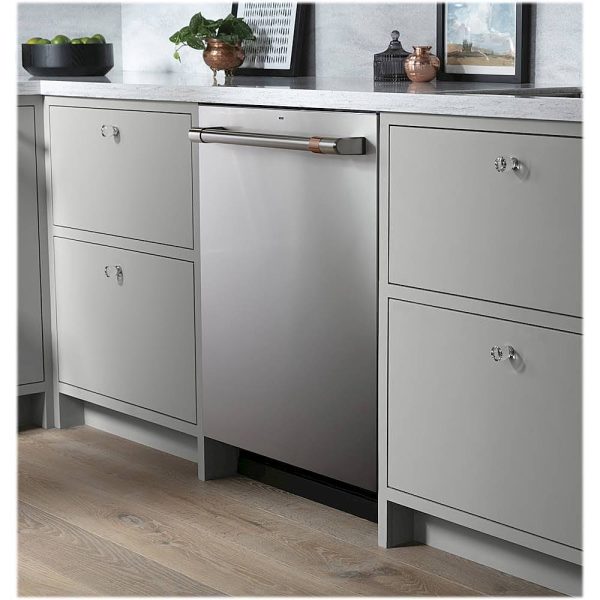 Café - 24" Top Control Tall Tub Built-In Dishwasher with Stainless Steel Tub and Silverware Jets - Stainless steel - Image 27