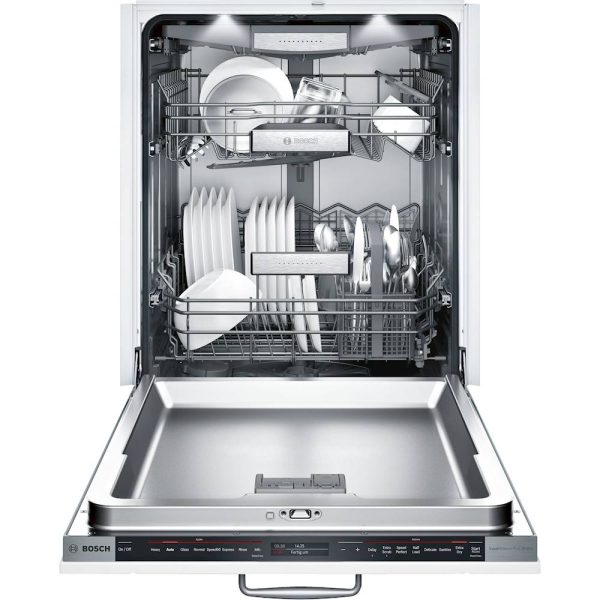 Bosch - Benchmark Top Control Built-In Dishwasher with Stainless Steel Tub, 3rd Rack, 39 dBa - Custom Panel Ready - Image 3