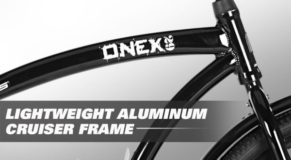 Genesis 29 Onex Cruiser Mens Bike， Black - Image 6