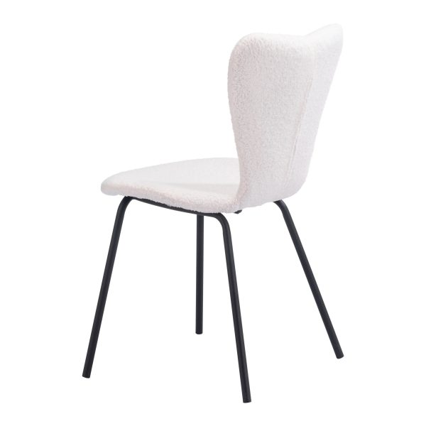 Maile Home Lochshire Dining Chair (Set of 2) Ivory - N/A - Image 5