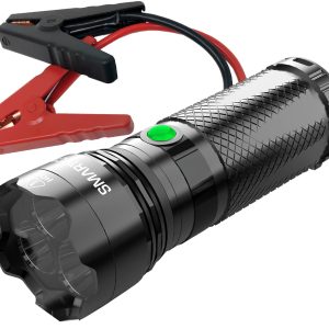 Smartech Ultratech-8000 8000 Lumen Rechargeable Flashlight with 10000 mAH Jump Starter and Power Bank