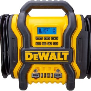DEWALT DXAEPS14 1600 Automotive Jump Starter/Power Station with AC Power Inverter, Digital Compressor