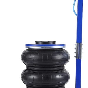 WhizMax 5 Ton/11000 lbs Triple Bag Air Jack, Quick Air Bag Jack Lift Up to 15.75 Inch, 3-5S Fast Lifting, Air Bag Jack for Cars with Adjustable Long Handle, Brass Valve