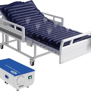 Alternating Air Pressure Mattress with Micro-Ventilation Holes, Bed Sore Pads, Electric Quiet Pump System, Sleep Mode, Air Mattress for Hospital