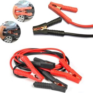 2x4m Jumper Cables Jump Wire Set with Surge Protection for Car Truck Motorhome Motorcycle -