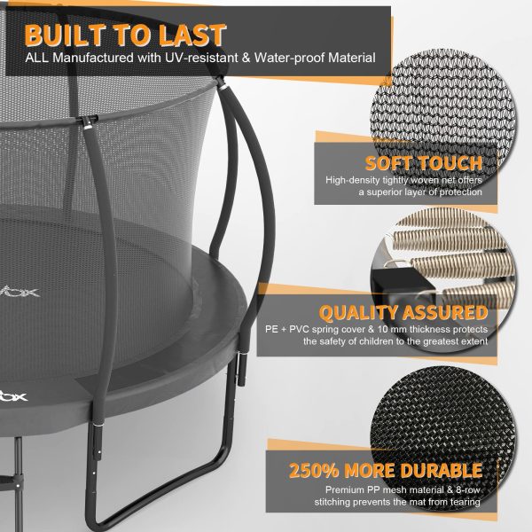 CalmMax Trampoline Reinforced Recreational Trampolines - Image 6