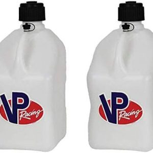 VP Racing Fuels 5 Gallon Square Motorsport Utility Container White 2 Pack