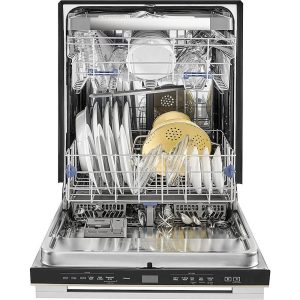 Whirlpool - 24" Tall Tub Built-In Dishwasher with Stainless Steel Tub - Sunset bronze